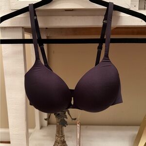 SKIMS Dark Purple Bra